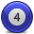ball, pool, purple icon