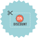 coupon, cut, discount, ecommerce, guardar, price, save, voucher svg vector icon