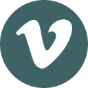 vimeo svg vector icon