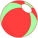 beach, sand, sports, summer, vacation icon