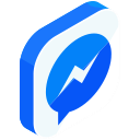 chat, communication, media, messenger, network, online, social svg vector icon