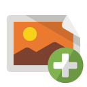 image,add icon