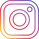 instagram, photo, round, social svg vector icon