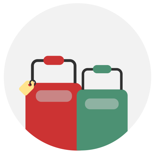 Baggage svg vector icon