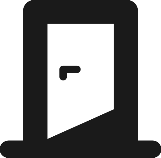 Entrance svg vector icon