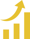 graph, grow, growth, profit, up svg vector icon