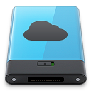 b, blue, idisk icon