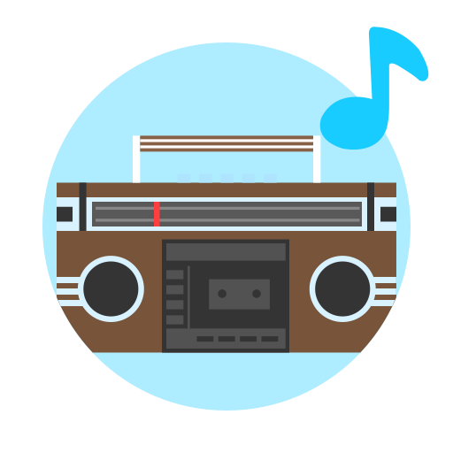 Music svg vector icon