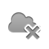 cloud,cross icon