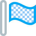 blue, flag, location, map, marker, pin, pointer svg vector icon