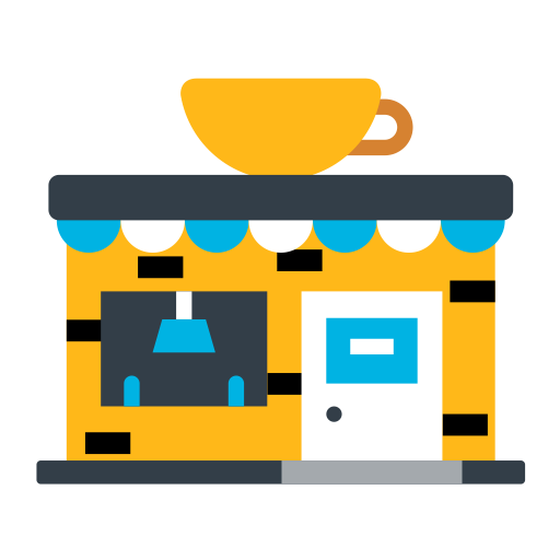 Caf svg vector icon