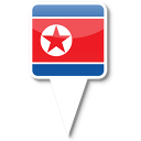 north,korea icon