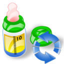 feeding,bottle,refresh,reload icon