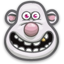 whitey,cartoon icon