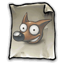 gimp,paper icon