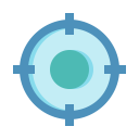 keyword, market, target svg vector icon