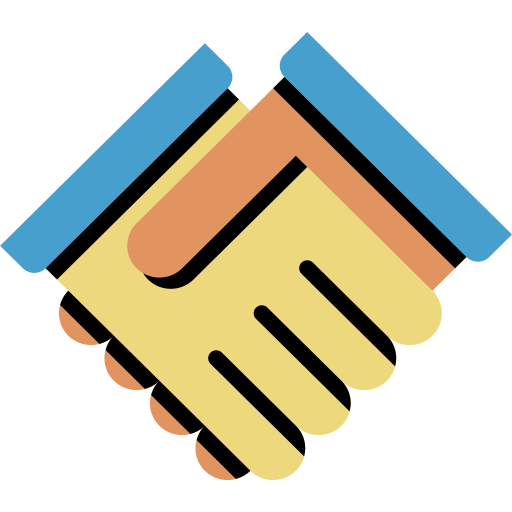 Handshake svg vector icon
