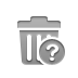 trash,help icon