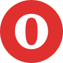 media, online, opera, social svg vector icon