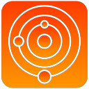 scientific, solar, system svg vector icon