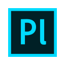 adobe, app, log, prelude, select svg vector icon