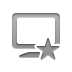 monitor,star icon