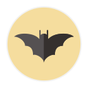 bat svg vector icon