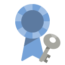 ribbon,key icon
