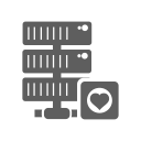 database, favorite, hosting, network, server svg vector icon