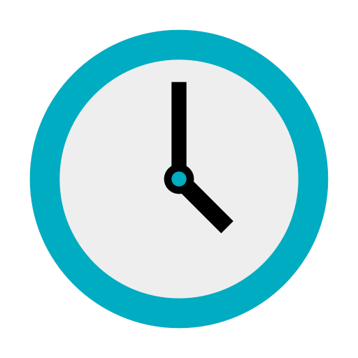 Clock svg vector icon