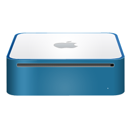 mac,mini,finshed,blue icon