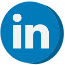 linkedin, media, network, online, social, social media, socialmedia svg vector icon