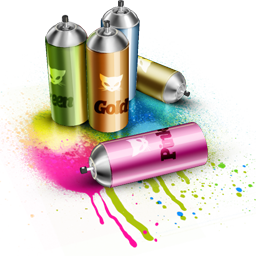 spray,artdesigner,lv icon