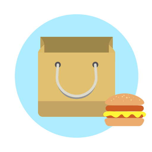 Shopping svg vector icon
