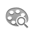palette,zoom icon