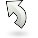 gnome,dev,symlink,arrow,grey icon