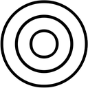aim, bullseye, circle, goal, target icon