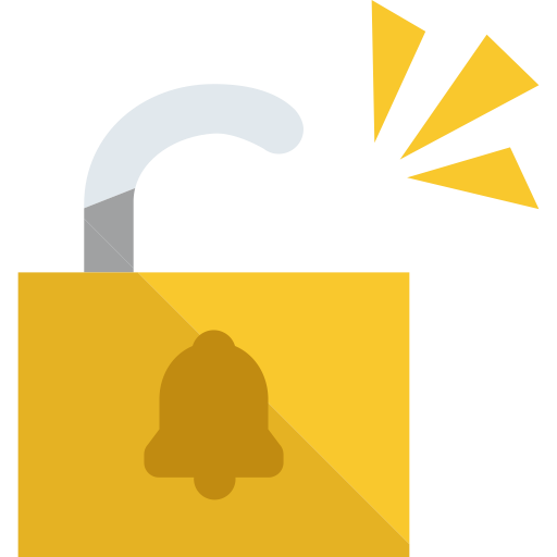 Warning Tracking Lifting Of The Application svg vector icon