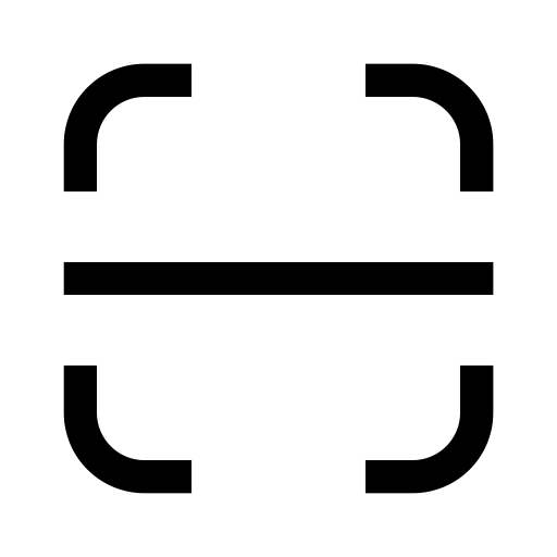 Scan svg vector icon