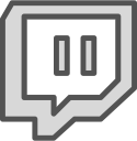 brand, logo, network, social, twitch svg vector icon