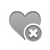 heart,close icon