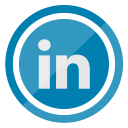 communication, linkedin, logo, media, network, social svg vector icon