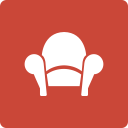 media, readability, social, square svg vector icon