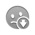 smiley,confused,down icon