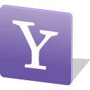 logo, media, social, social media, yahoo svg vector icon