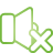 basic, green, mute, speaker icon