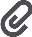 paperclip svg vector icon