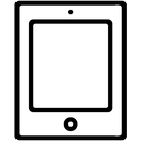 device, mobile, tablet, talk icon