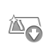 silver,down icon