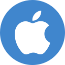 apple, ios svg vector icon